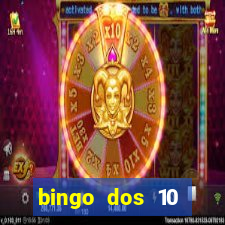 bingo dos 10 mandamentos da lei de deus